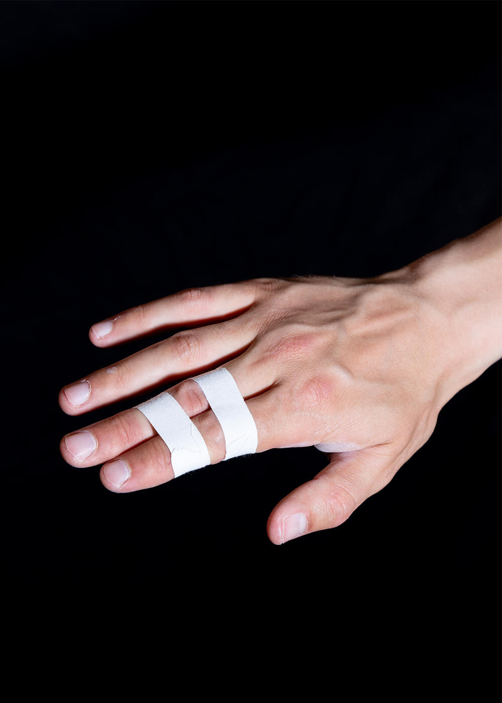 Strap d'haltérophilie de 9m pour les doigts ou les articulation BRANK Tapes