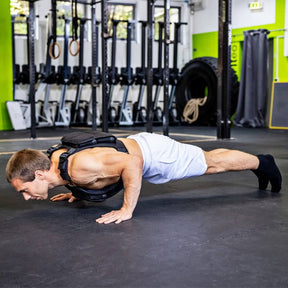 Gilet de poids Pullup & Dip avec des poids jusqu'à 15kg