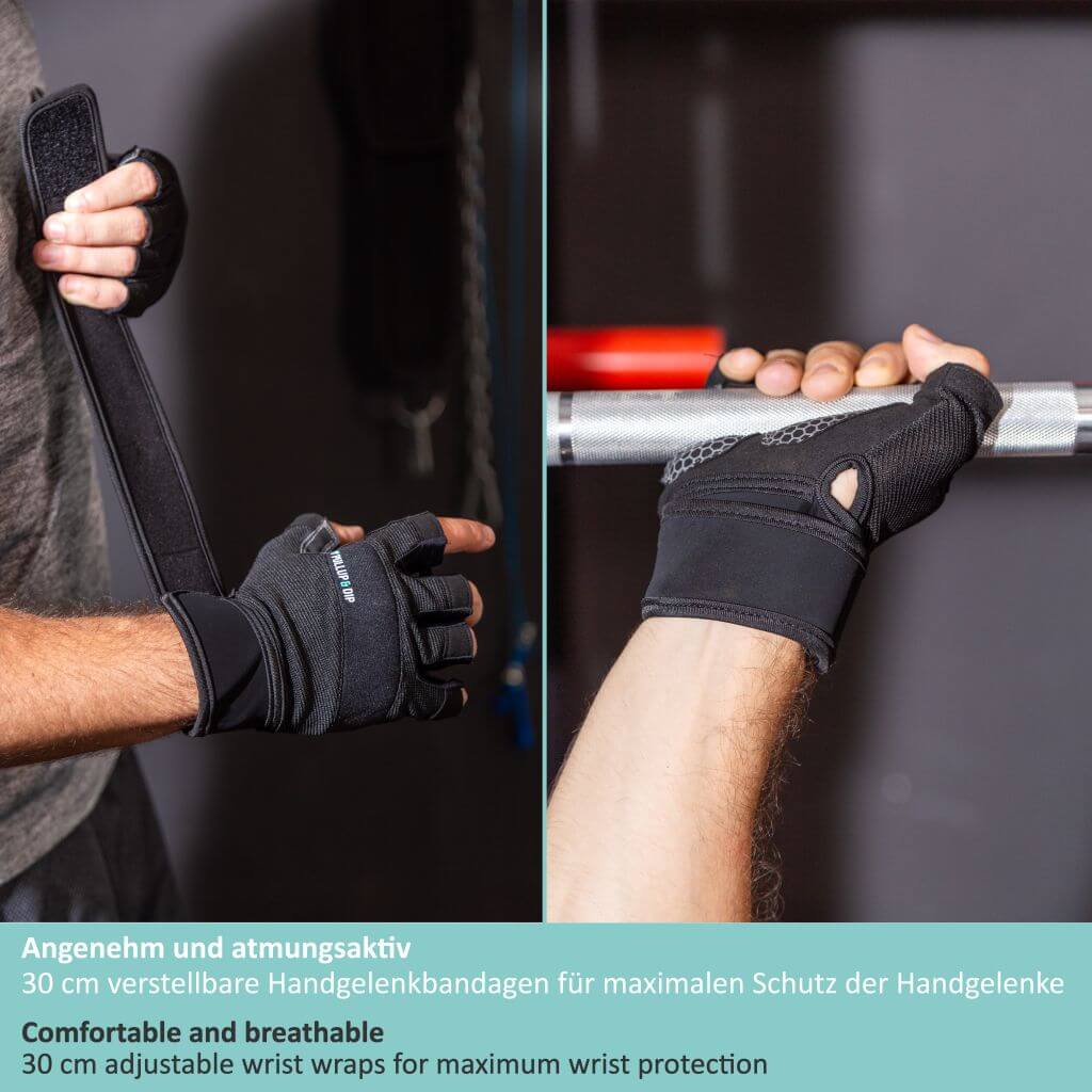 Bandage de poignet pour protéger la main Gant d'haltère de levage &  entraînement